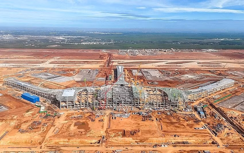 Dự án Cảng HKQT Long Thành giai đoạn 1 phấn đấu khai&nbsp; thác thương mại trong tháng 6 năm 2026 -0