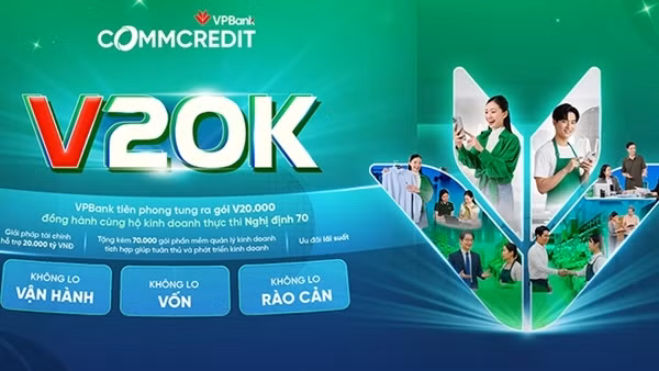 Bộ giải pháp “5 trong 1” của VPBank CommCredit: Cánh cửa giúp hộ kinh doanh chuyên nghiệp hóa