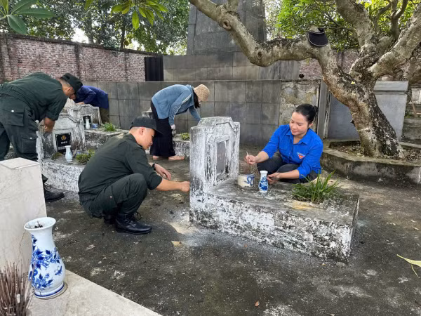 Công an các đơn vị, địa phương tiếp tục tri ân nhân ngày Thương binh - Liệt sĩ -0