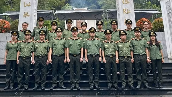 Cục An ninh nội địa tổ chức sinh hoạt chính trị tại tỉnh Hà Tĩnh và Quảng Trị
