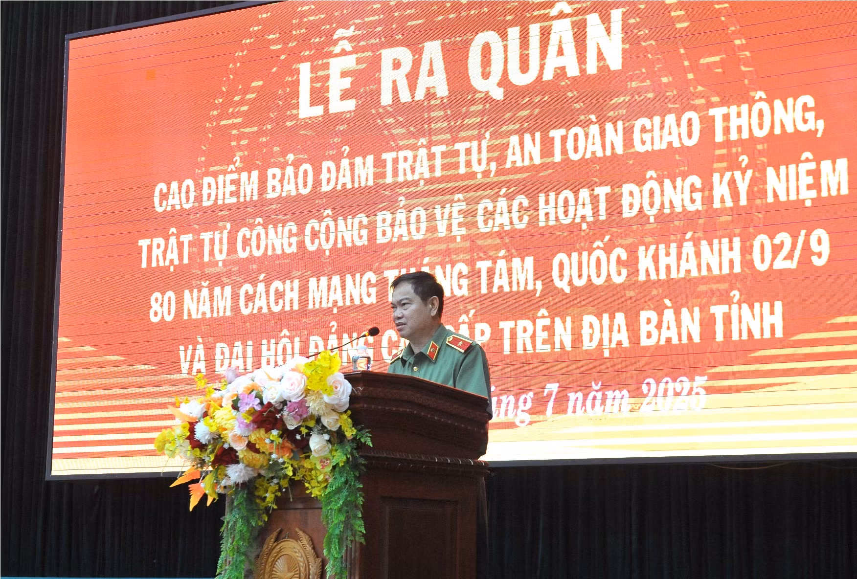 Công an Đắk Lắk ra quân bảo đảm ANTT các ngày lễ lớn -0