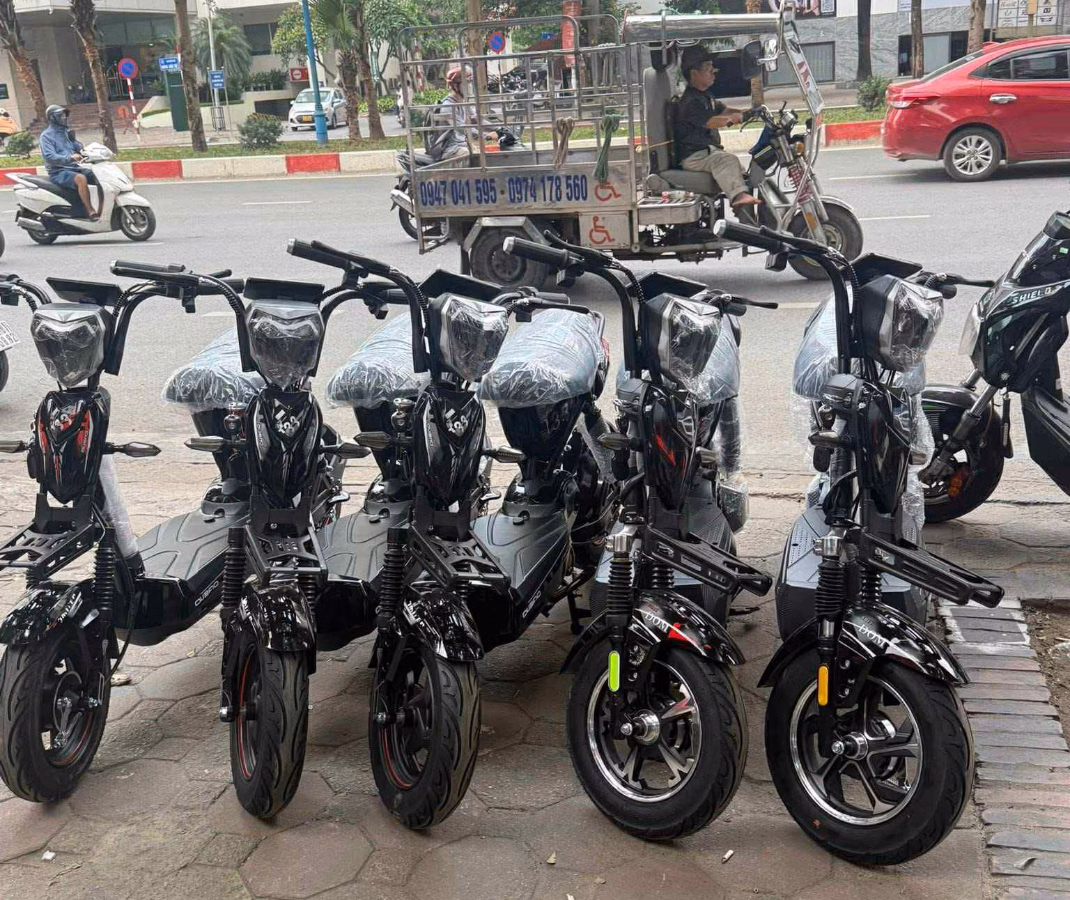 Bỏ tiền thật mua xe điện giả -0