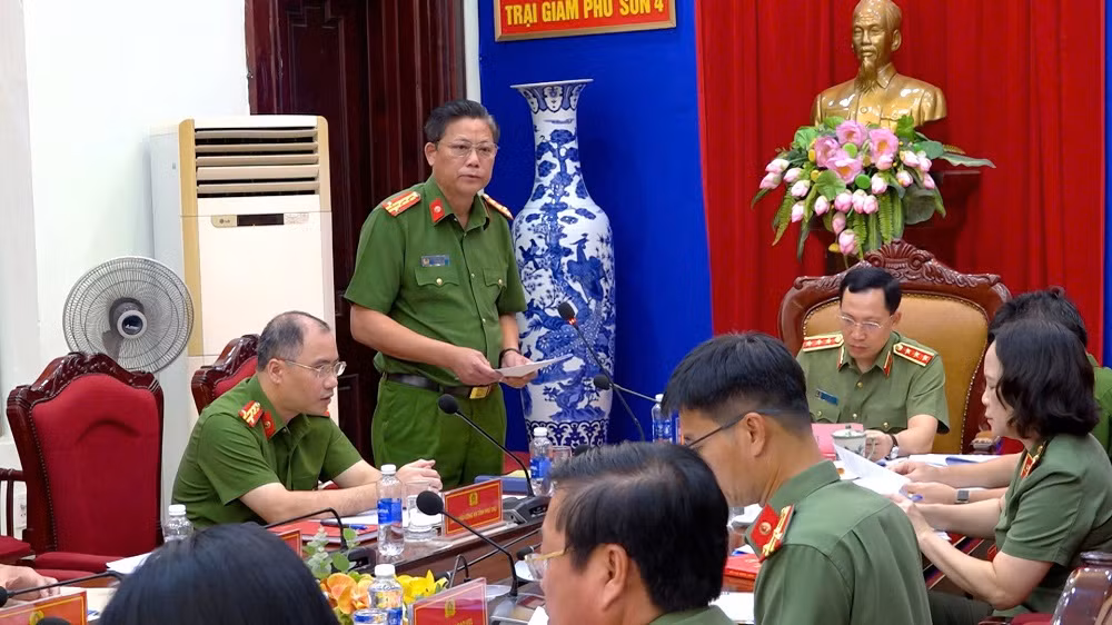 Thứ trưởng Lê Văn Tuyến kiểm tra công tác đặc xá năm 2025 tại tỉnh Thái Nguyên -0