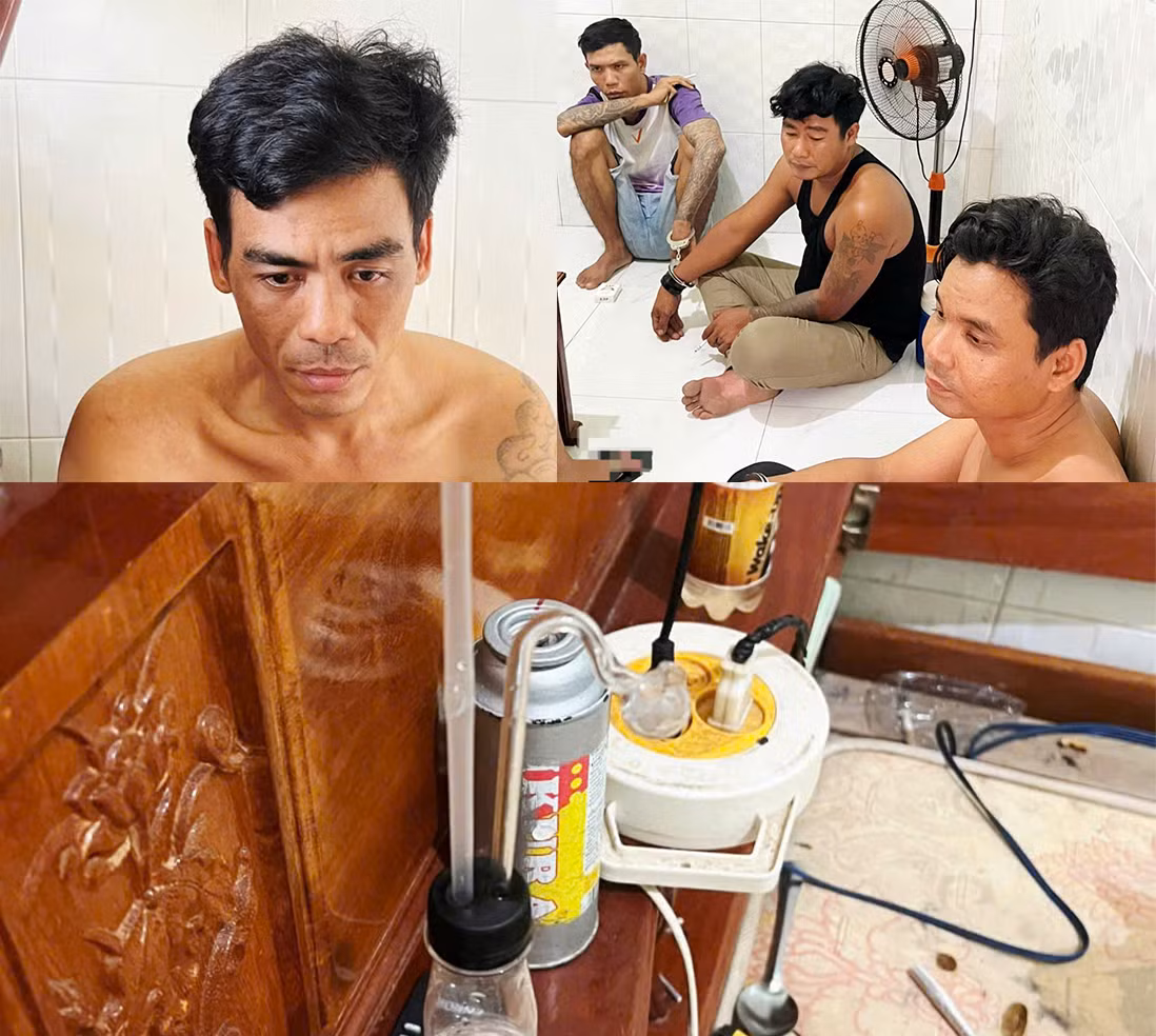 Công an phường ở Cần Thơ bắt quả tang nhiều đối tượng sử dụng 
