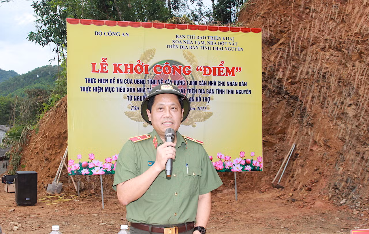 Bộ Công an tổ chức khởi công 