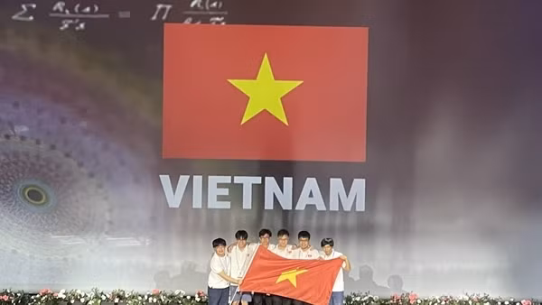 Việt Nam xếp thứ 4 tại kỳ thi Olympic Toán học quốc tế