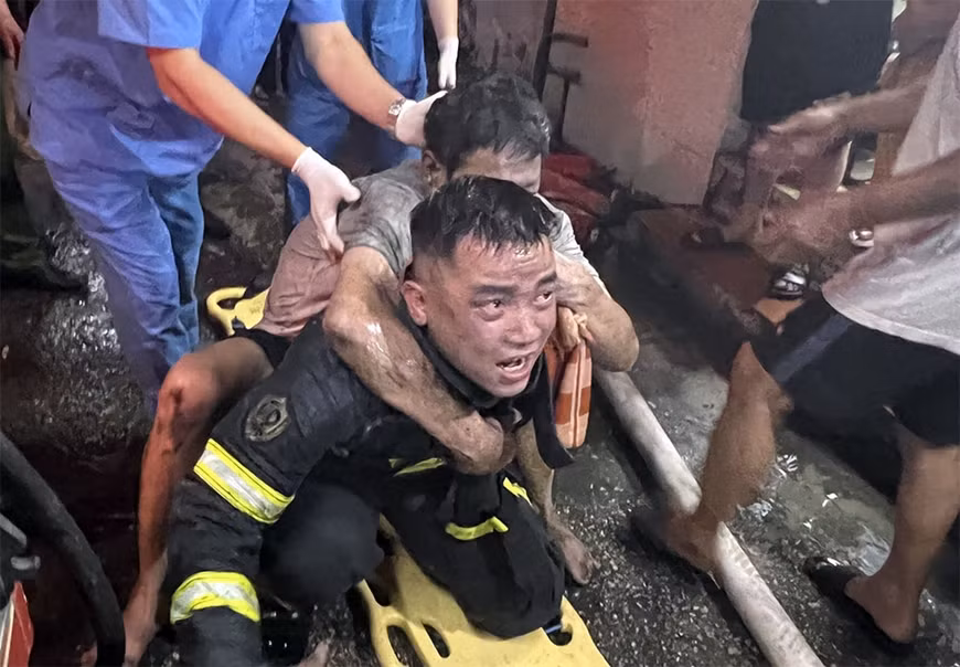 “Không kịp nghĩ gì, chỉ mong sớm tìm, đưa nạn nhân ra ngoài an toàn” -0
