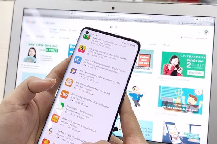 Cảnh giác lừa đảo cho vay tiền qua app -0