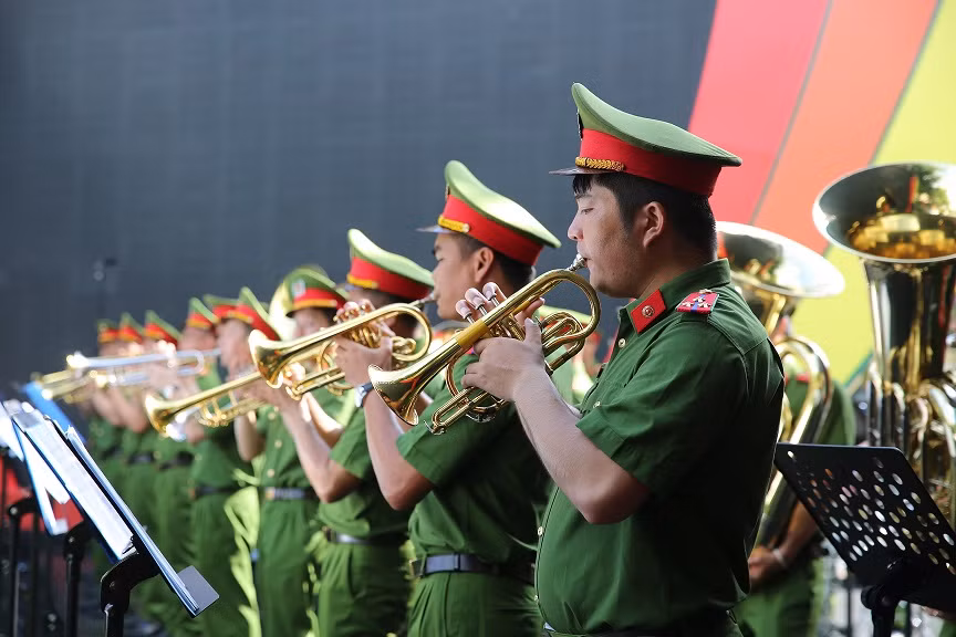 Tổng duyệt hòa nhạc Nhạc hội Cảnh sát các nước ASEAN+ 2022 -0