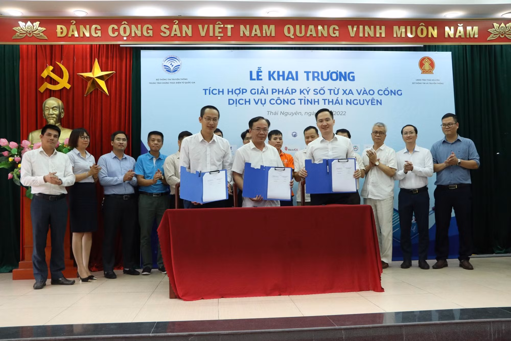 Thái Nguyên tích hợp giải pháp ký số từ xa vào Cổng dịch vụ công -1