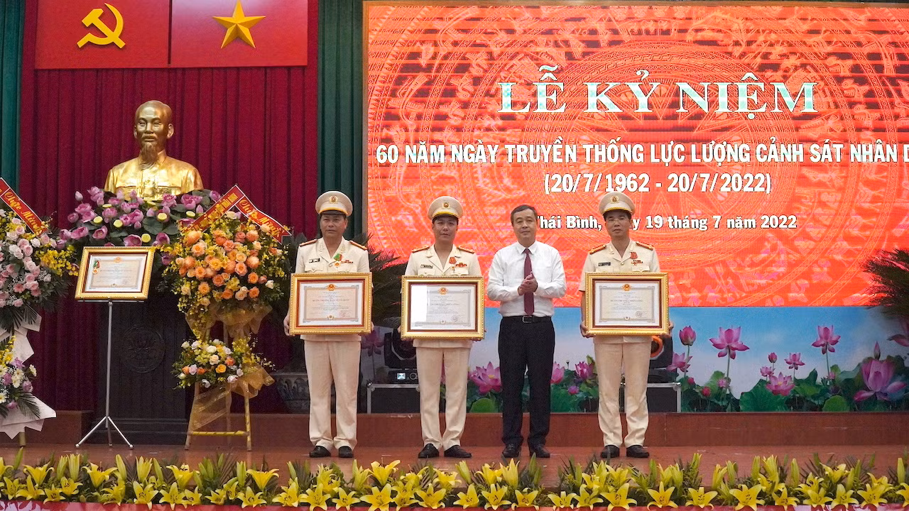 Lực lượng Cảnh sát Thái Bình luôn trung thành với Đảng, với Tổ quốc và Nhân dân -0