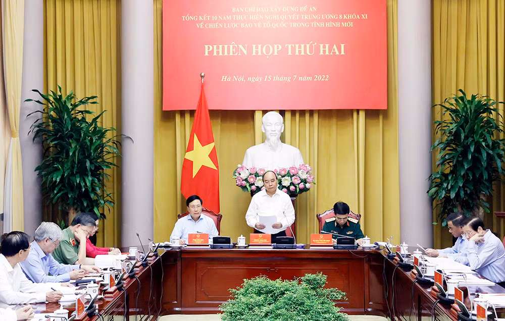 Đóng góp, xây dựng Đề án Tổng kết 10 năm thực hiện Chiến lược bảo vệ Tổ quốc trong tình hình mới -0