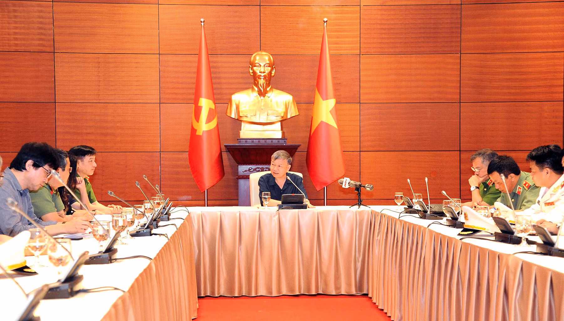 Chuẩn bị tốt cho Lễ kỷ niệm 60 năm Ngày Truyền thống lực lượng CSND -0