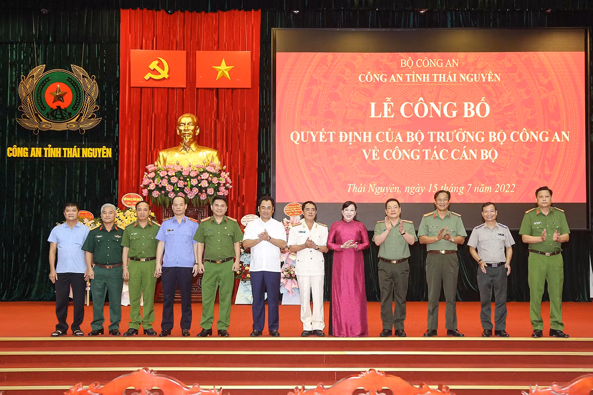 Công an tỉnh Thái Nguyên có Phó Giám đốc mới -0