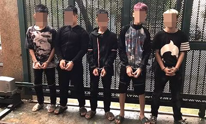Hà Nội: Triệt phá nhóm cướp tuổi “teen” gây ra hàng loạt vụ cướp -0