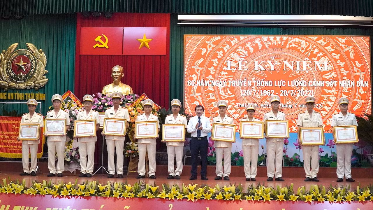 Lực lượng Cảnh sát Thái Bình luôn trung thành với Đảng, với Tổ quốc và Nhân dân -0