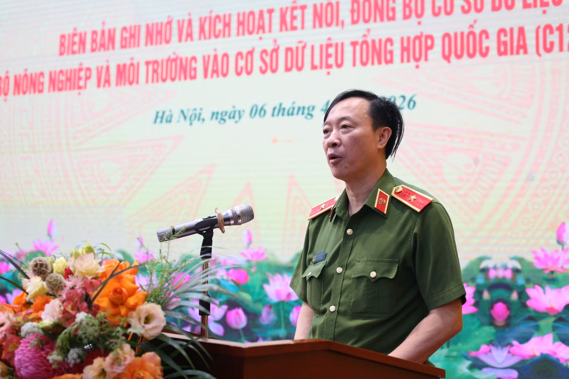 Kết nối, đồng bộ dữ liệu trong lĩnh vực nông nghiệp và môi trường -0