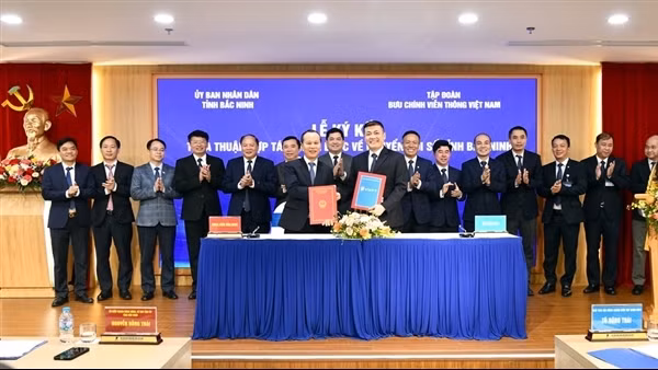 VNPT và Bắc Ninh tăng tốc chuyển đổi số, hướng tới đô thị thông minh