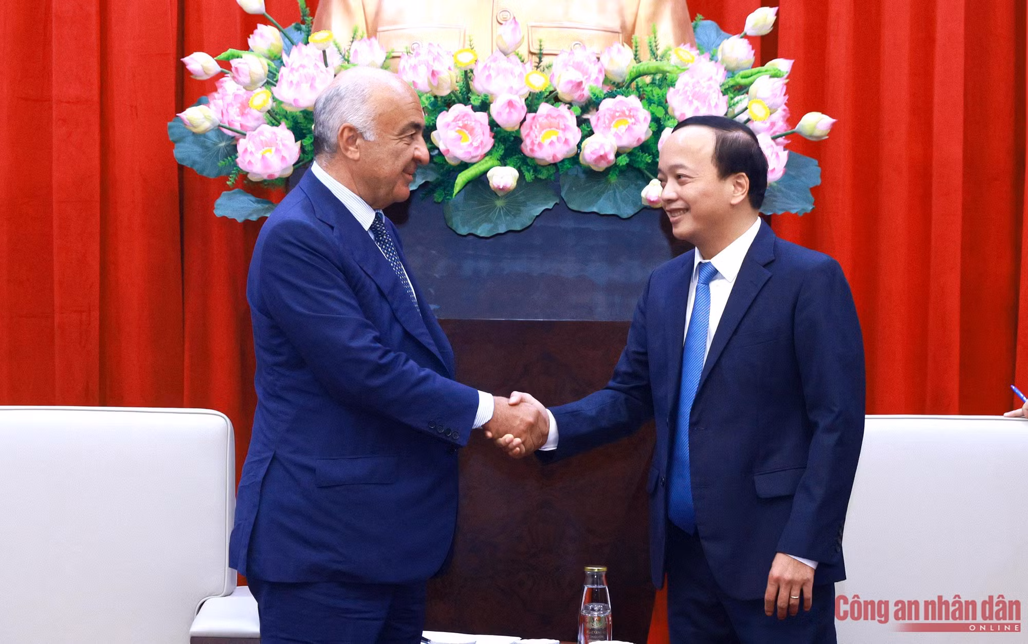 Thúc đẩy hợp tác phát triển công nghiệp an ninh giữa Bộ Công an và Tập đoàn Sicpa -0