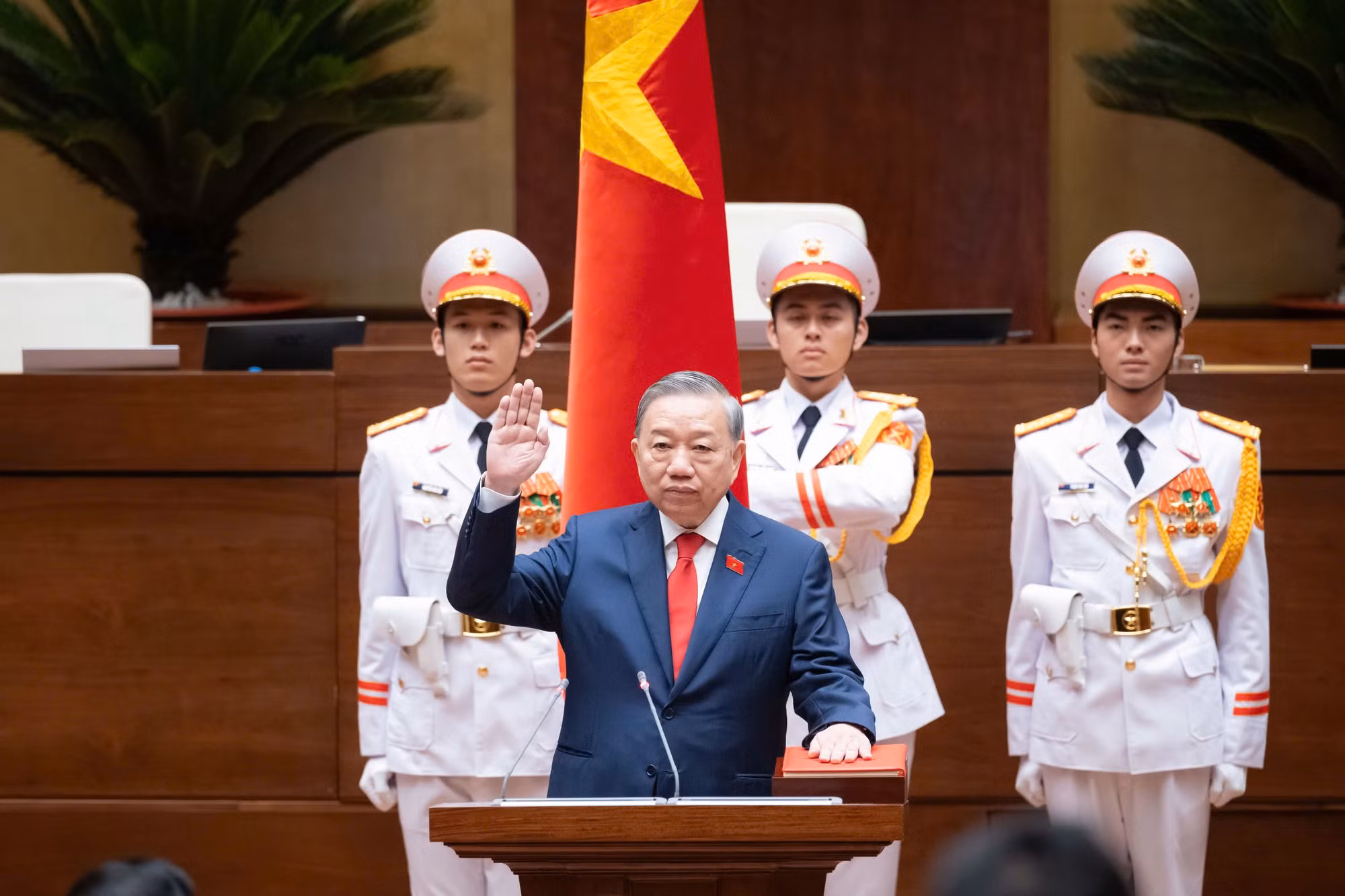 Chủ tịch nước Tô Lâm tuyên thệ và phát biểu nhậm chức -0