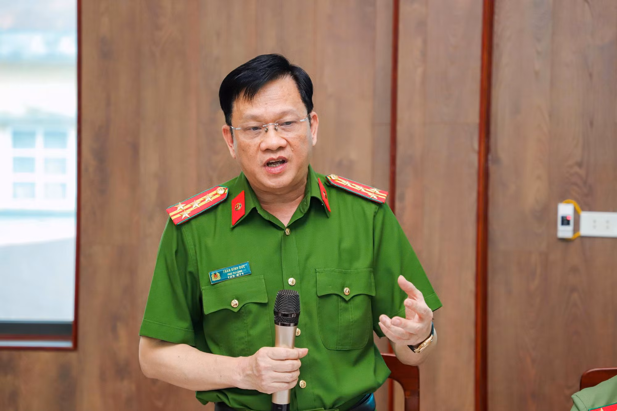 Giao ban thực công tác đảm bảo an ninh, trật tự xây dựng Cảng hàng không quốc tế Gia Bình -6