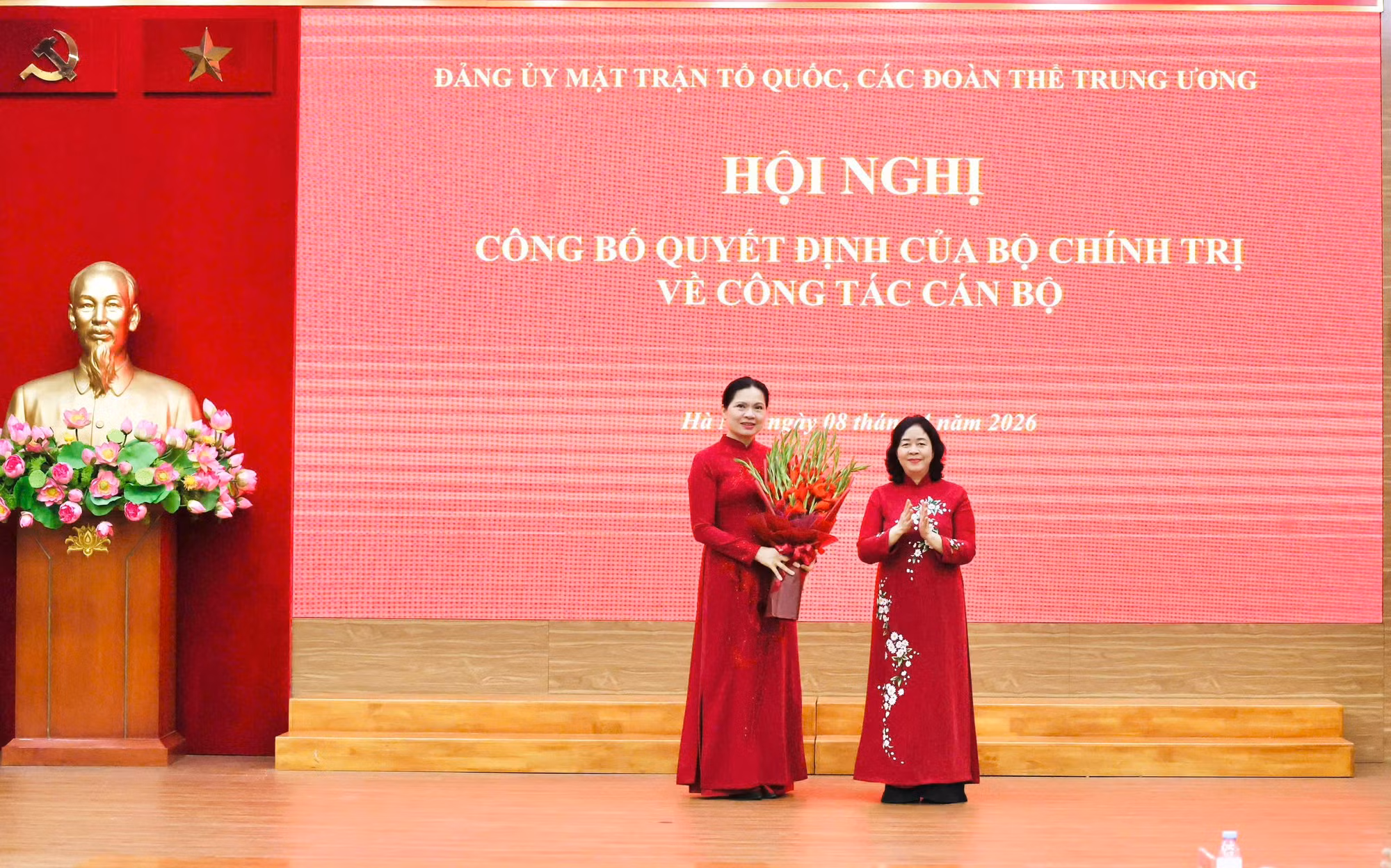 Đồng chí Nguyễn Phi Long giữ chức Phó Bí thư Thường trực Đảng ủy Mặt trận Tổ quốc, các đoàn thể Trung ương -0