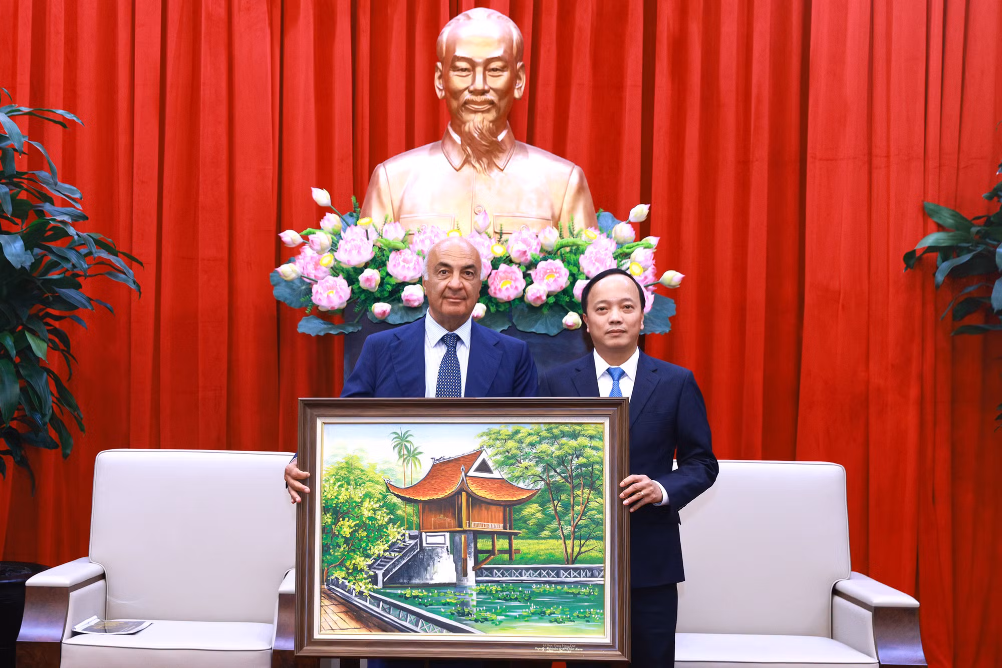 Thúc đẩy hợp tác phát triển công nghiệp an ninh giữa Bộ Công an và Tập đoàn Sicpa -0