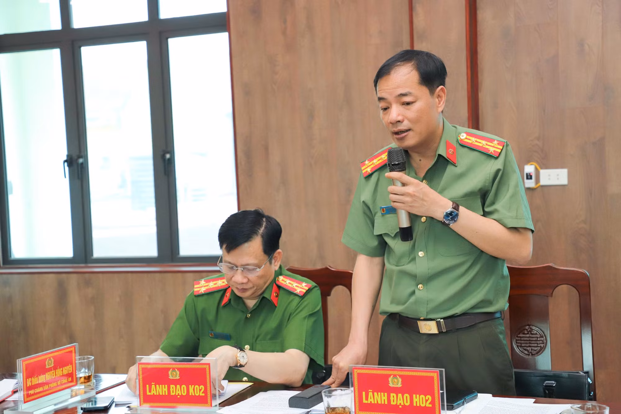 Giao ban thực công tác đảm bảo an ninh, trật tự xây dựng Cảng hàng không quốc tế Gia Bình -7