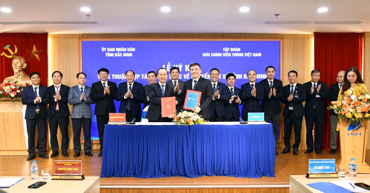 VNPT và Bắc Ninh tăng tốc chuyển đổi số, hướng tới đô thị thông minh -0