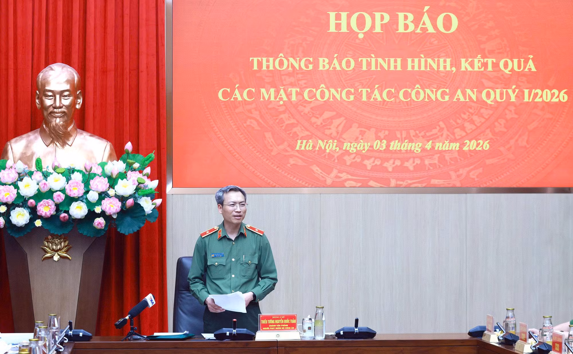 Tội phạm về trật tự xã hội giảm hơn 13% trong quý 1/2026 -0