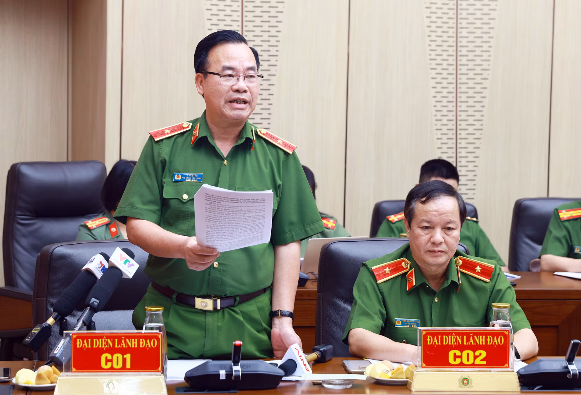 Bộ Công an thông tin tiến độ điều tra vụ Mailisa và đường dây chỉnh sửa số liệu quan trắc -0