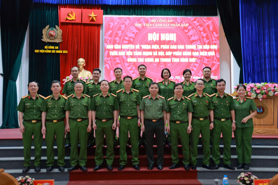 Nhận diện, phản bác các thông tin xấu, độc trên các nền tảng mạng xã hội góp phần nâng cao công tác Công an -0