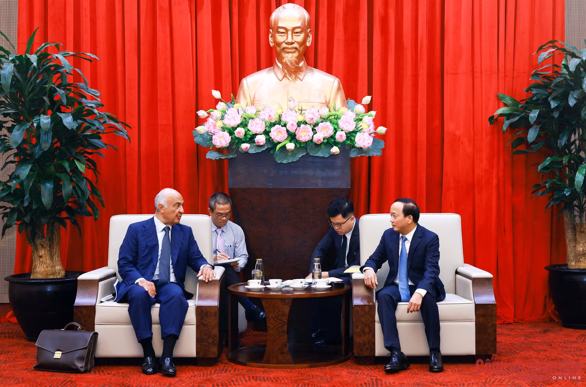 Thúc đẩy hợp tác phát triển công nghiệp an ninh giữa Bộ Công an và Tập đoàn Sicpa -0
