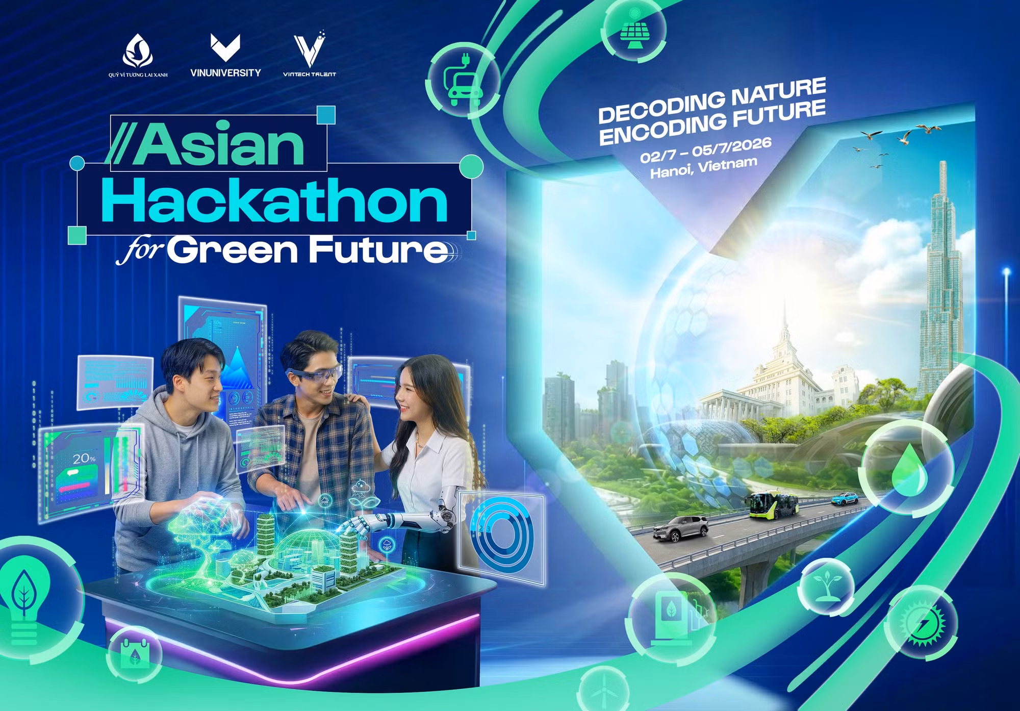 Phát động cuộc thi Asian Hackathon for Green Future 2026 -0