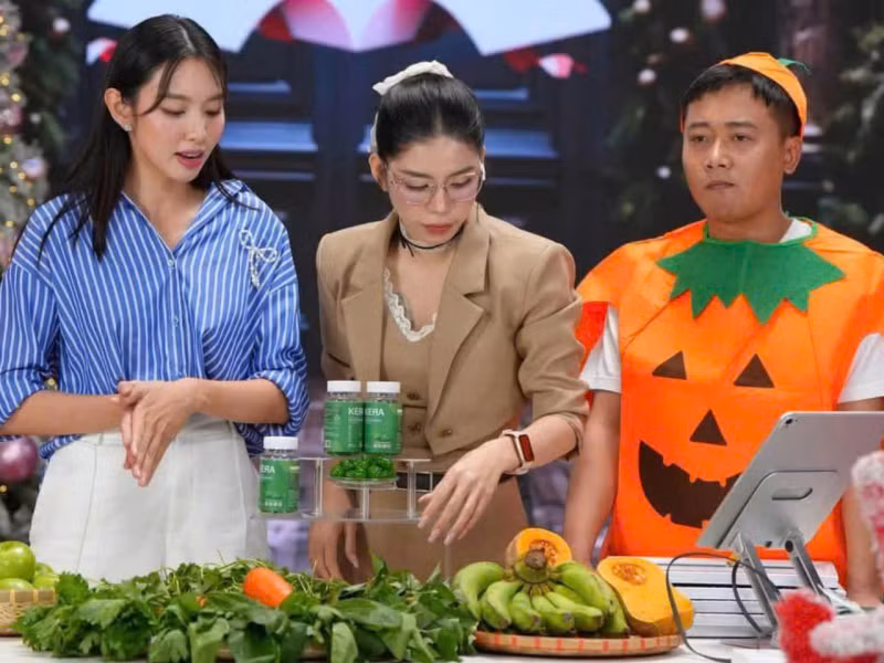 Nơi sản xuất kẹo rau củ Kera không có vườn rau -0
