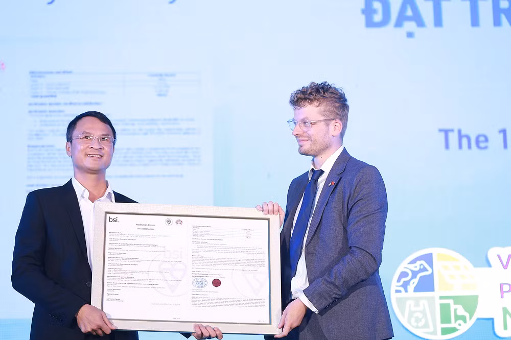 Vinamilk có các trang trại và nhà máy sữa đầu tiên tại Việt Nam đạt trung hoà Carbon -0