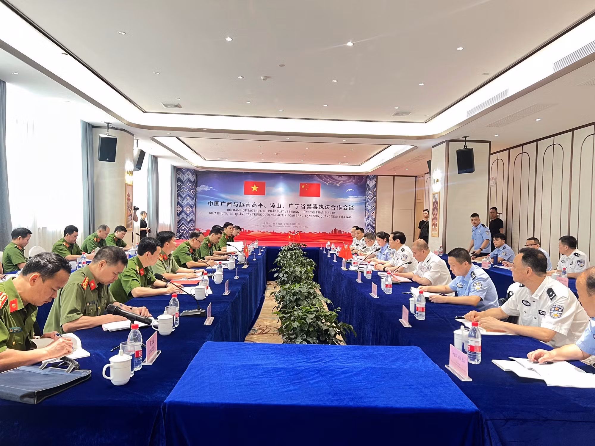 Khánh thành Văn phòng liên lạc qua biên giới liên quan đến phòng, chống tội phạm ma tuý -0