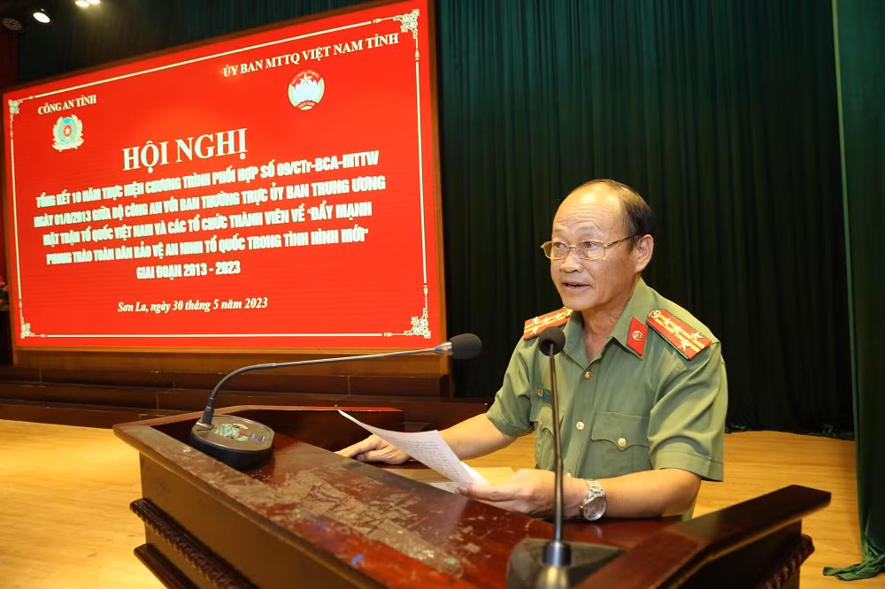 Công an Sơn La duy trì củng cố 17.429 nhóm liên gia tự quản -0