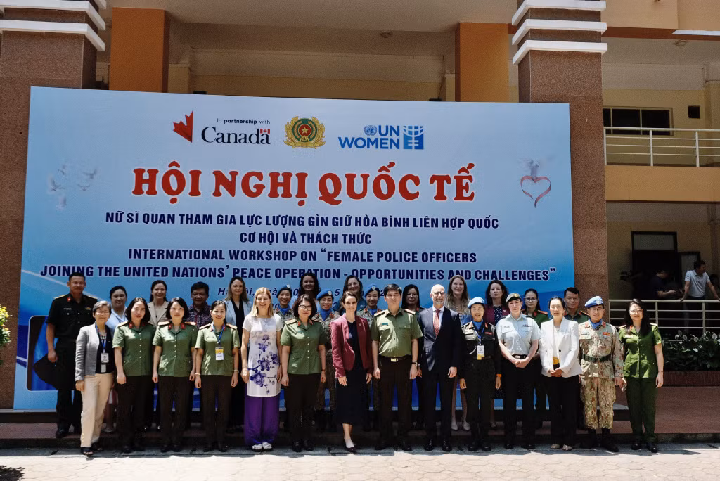 Hội nghị quốc tế “Nữ sĩ quan tham gia lực lượng gìn giữ hoà bình Liên Hợp quốc, cơ hội và thách thức” -0