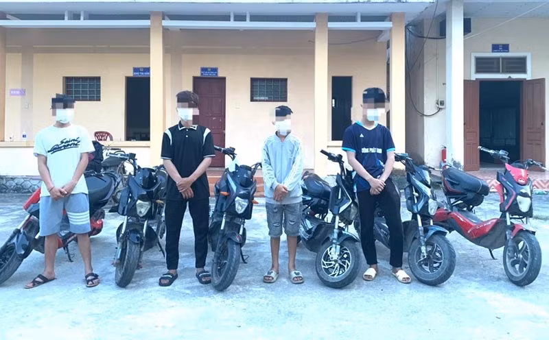 Bắt 2 nhóm đối tượng gây ra 7 vụ trộm cắp trên địa bàn -0