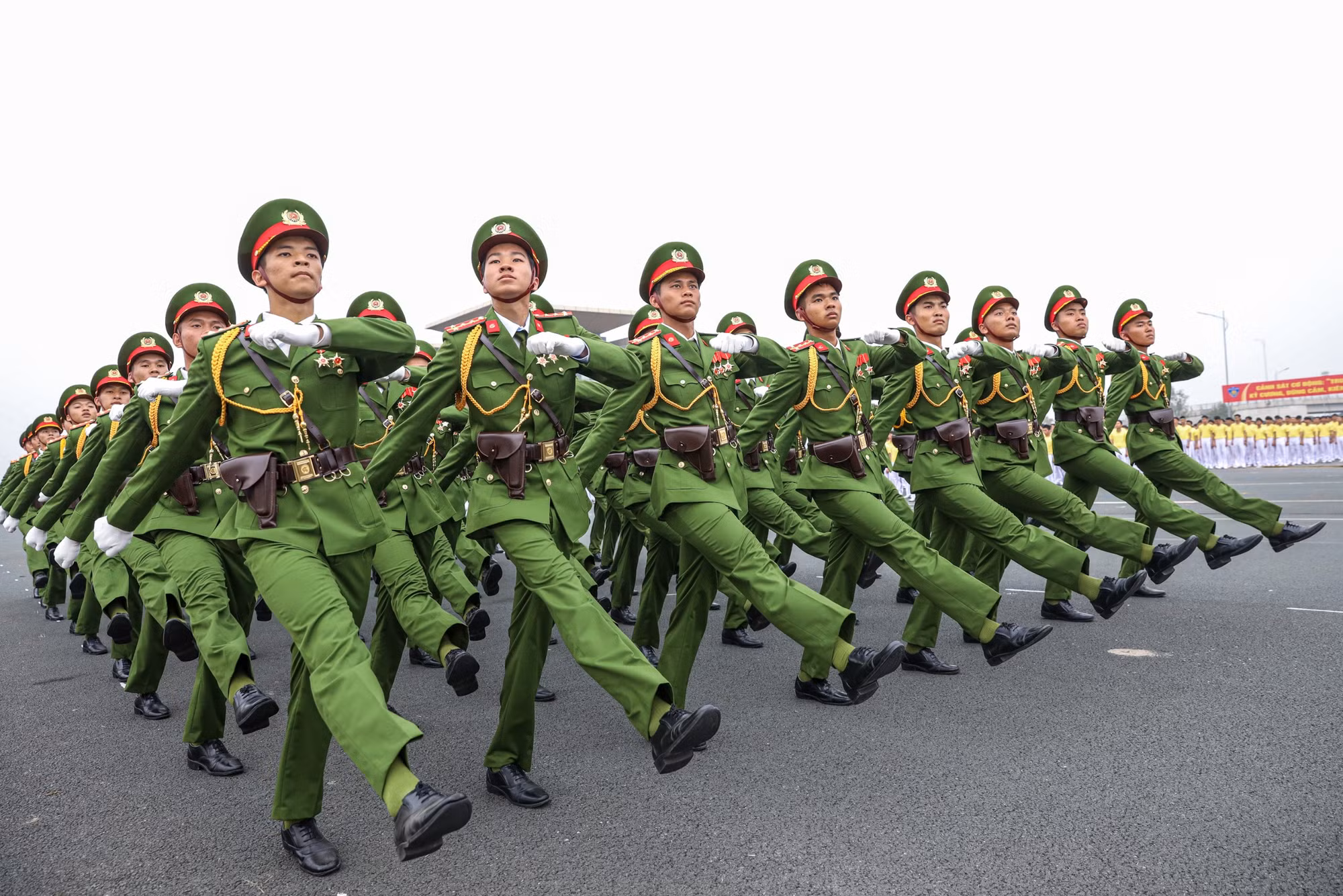 Huấn luyện nghiêm túc, thể hiện sức mạnh, tính chính quy, tinh nhuệ của lực lượng Cảnh sát cơ động -3