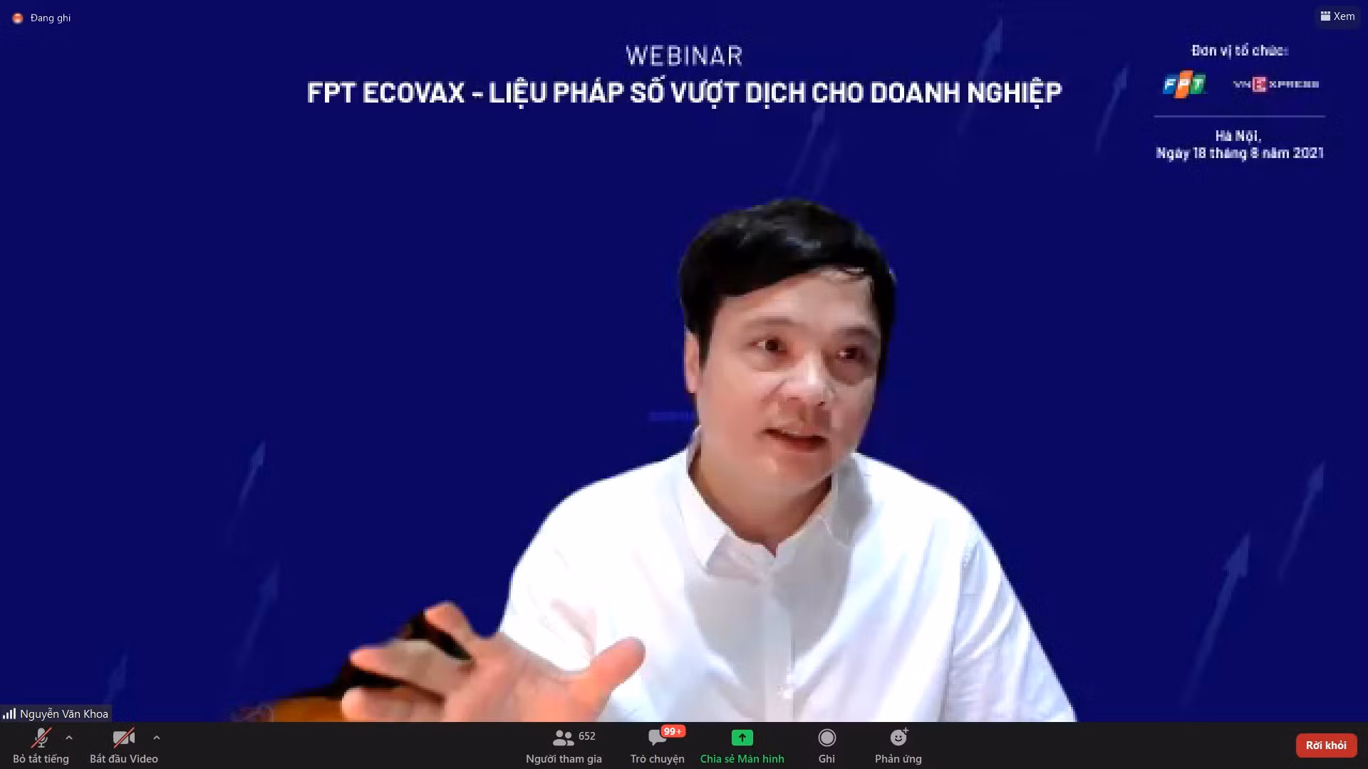 Vận hành, kinh doanh không gián đoạn với FPT eCovax -0