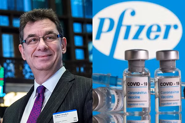 Albert Bourla - Giám đốc điều hành (CEO) hãng Pfizer. (Ảnh: ITN)
