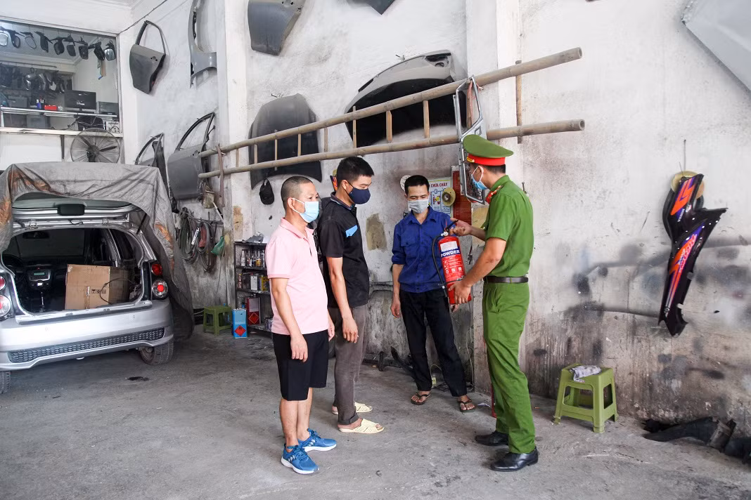 Tăng cường tuyên truyền phòng cháy tại nhà ở của hộ gia đình kết hợp kinh doanh -0