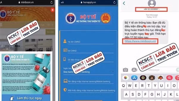 Cảnh giác khi nhận được các tin nhắn lừa đảo thông báo về việc nhận trợ cấp vì dịch COVID-19 ảnh 2