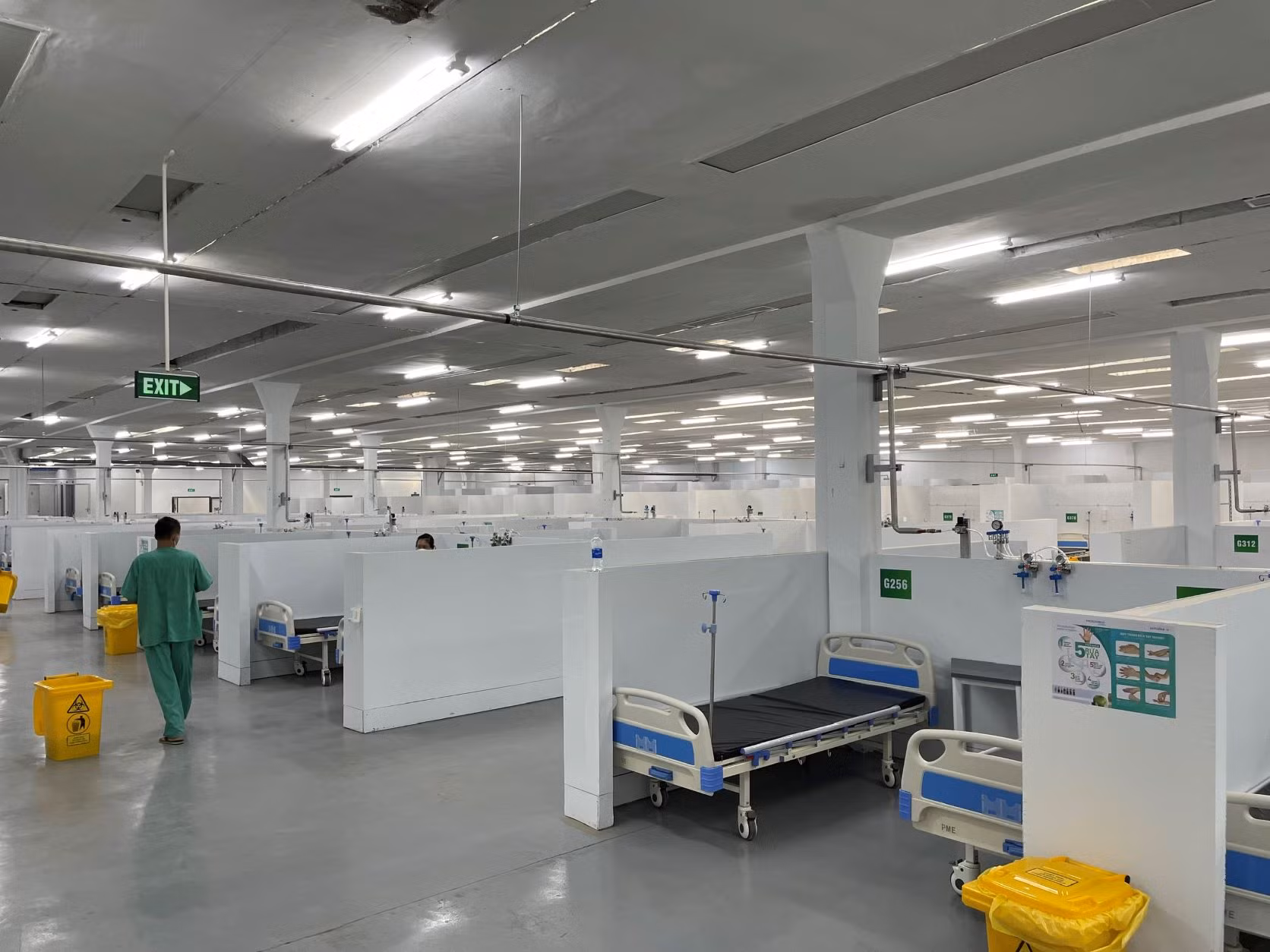 Cận cảnh Trung tâm Hồi sức tích cực người bệnh COVID-19 của Bệnh viện Trung ương Huế -1
