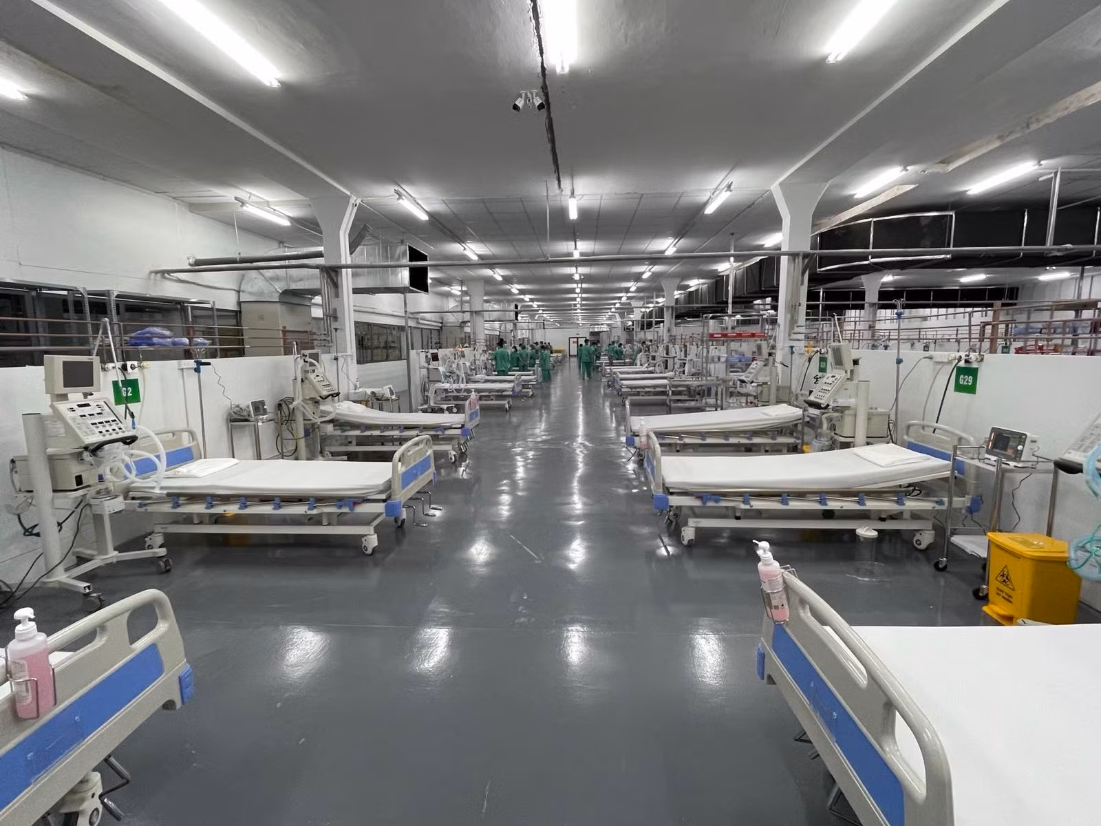 Cận cảnh Trung tâm Hồi sức tích cực người bệnh COVID-19 của Bệnh viện Trung ương Huế -0