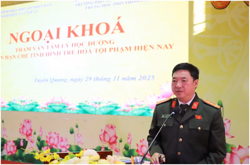 Tọa đàm khoa học Tham vấn tâm lý học đường góp phần hạn chế tình hình trẻ hóa tội phạm -0