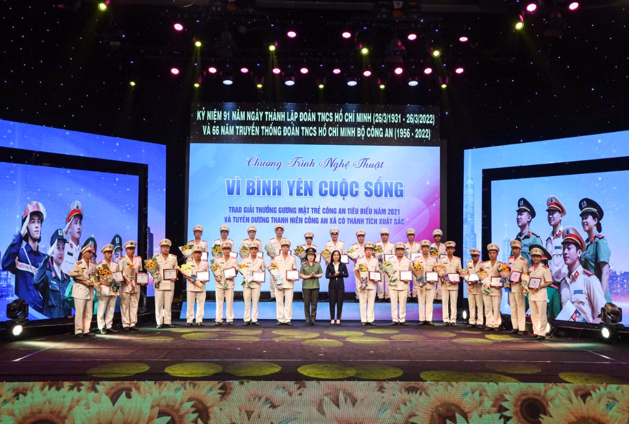 Tuyên dương 20 “Gương mặt trẻ Công an tiêu biểu” năm 2021 và 66 thanh niên Công an xã có thành tích xuất sắc -0