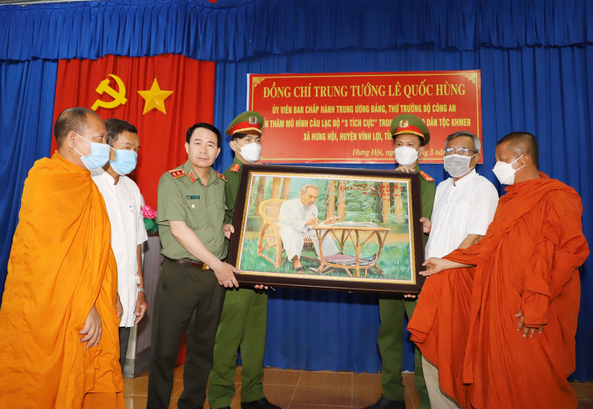 Thứ trưởng Lê Quốc Hùng làm việc tại Công an tỉnh Bạc Liêu -0